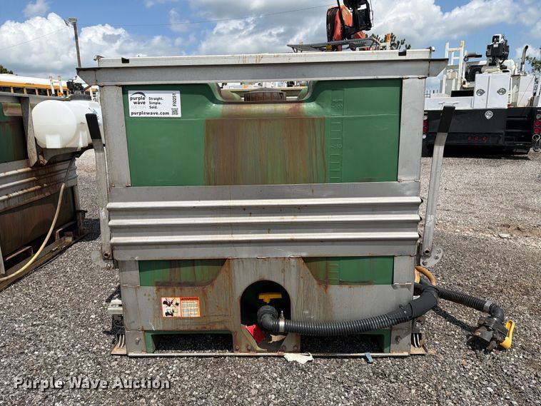 image for item FI0251 (2) Ace Roto-Mold skid mounted poly tanks