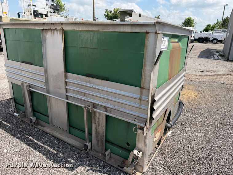 image for item FI0251 (2) Ace Roto-Mold skid mounted poly tanks