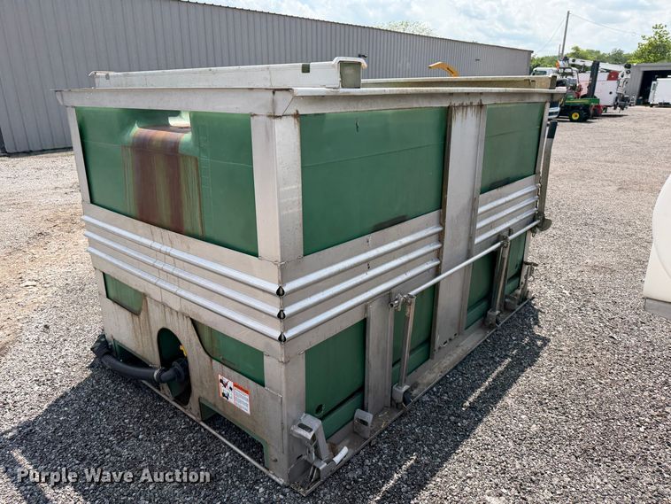 image for item FI0251 (2) Ace Roto-Mold skid mounted poly tanks