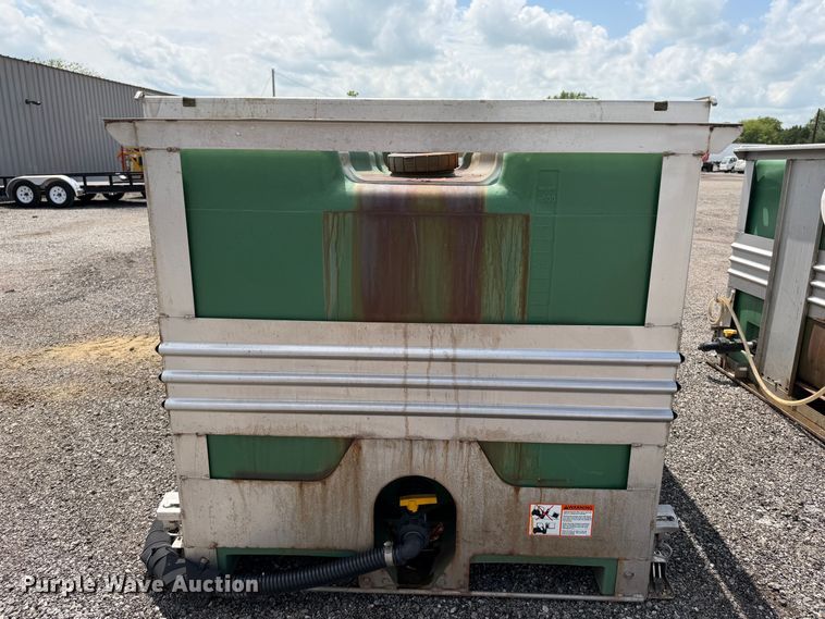 image for item FI0251 (2) Ace Roto-Mold skid mounted poly tanks