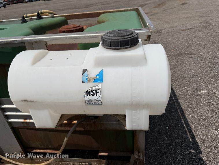image for item FI0251 (2) Ace Roto-Mold skid mounted poly tanks