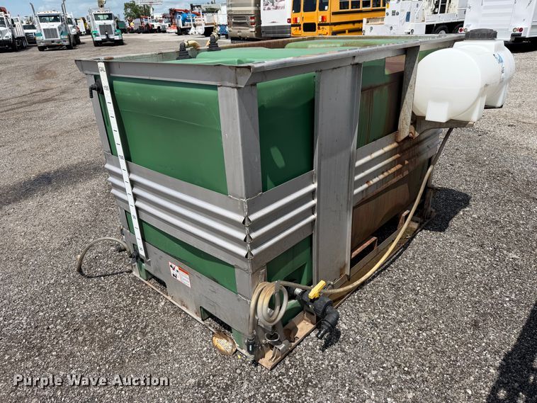 image for item FI0251 (2) Ace Roto-Mold skid mounted poly tanks