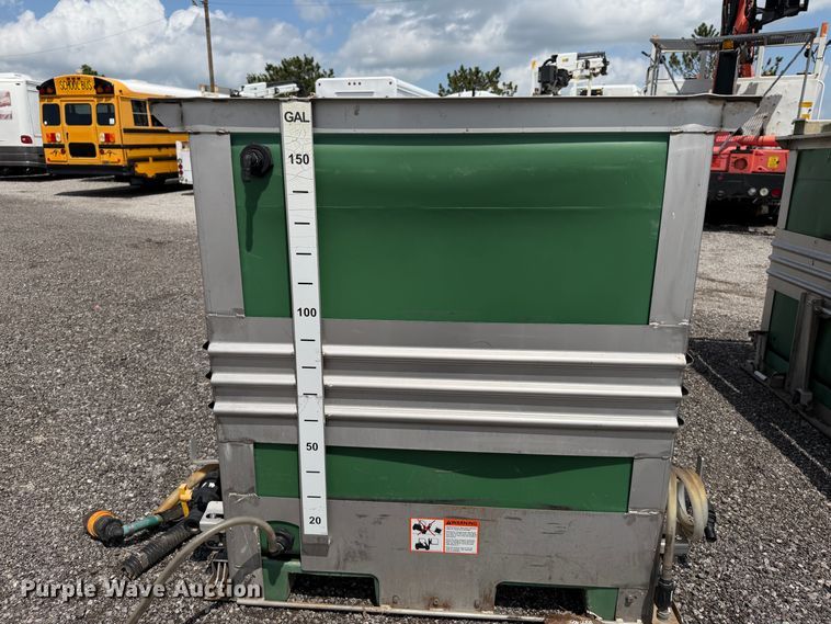 image for item FI0251 (2) Ace Roto-Mold skid mounted poly tanks