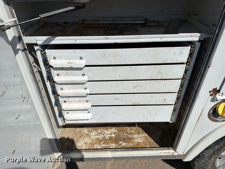 image for item FI0273 2017 Ford F250 Super Duty Ext. Cab utility bed pickup truck