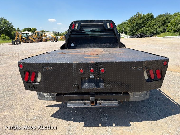 image for item FI0274 2016 Ford F350 Super Duty Ext. Cab flatbed pickup truck