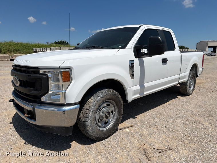 image for item FI0277 2021 Ford F250 Super Duty Ext. Cab pickup truck