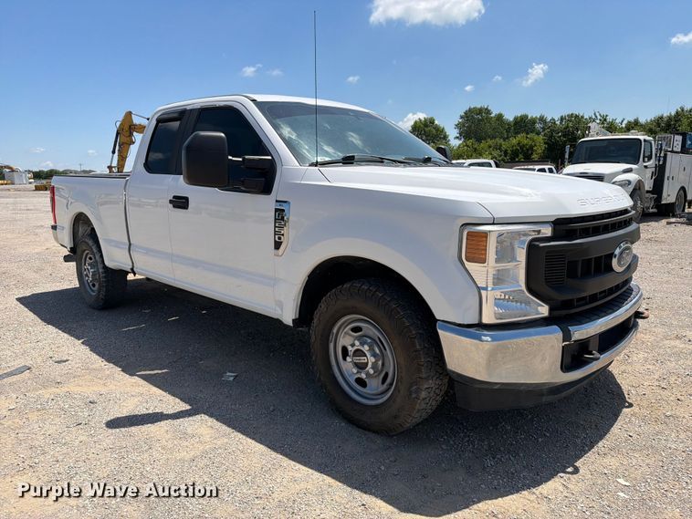 image for item FI0277 2021 Ford F250 Super Duty Ext. Cab pickup truck
