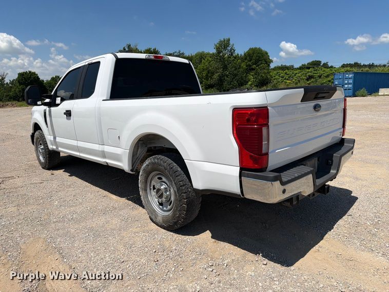 image for item FI0277 2021 Ford F250 Super Duty Ext. Cab pickup truck