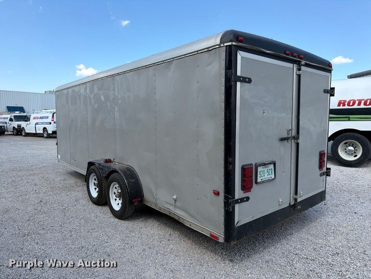 image for item FI0280 1998 Wells Cargo enclosed cargo trailer