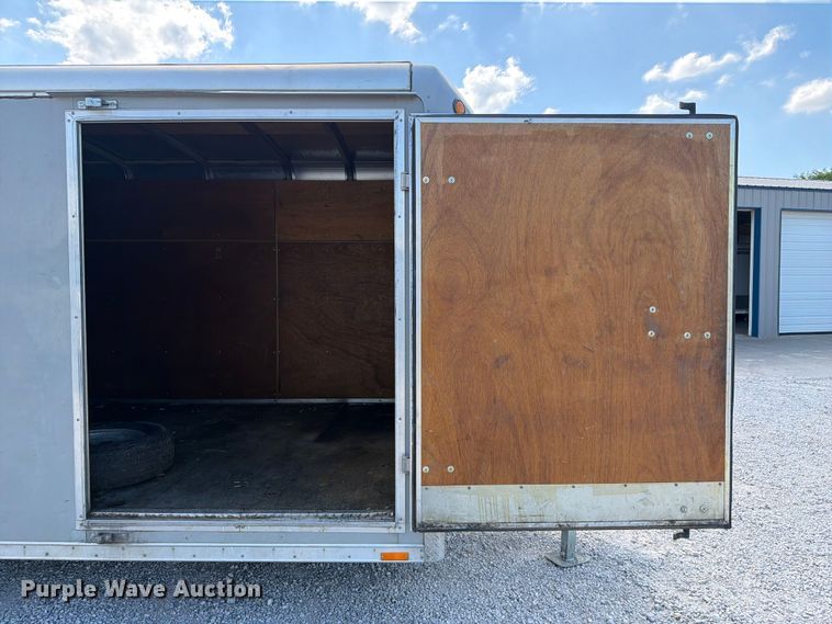 image for item FI0280 1998 Wells Cargo enclosed cargo trailer