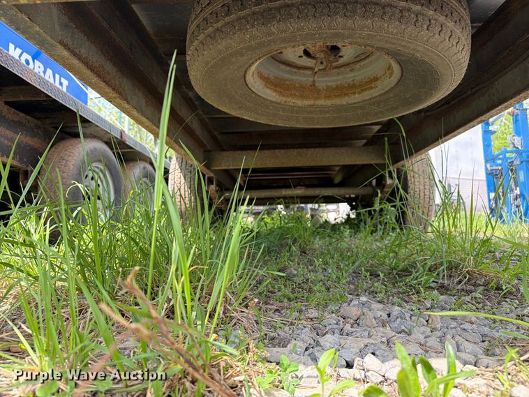 image for item FK2039 2012 Millertime 6X16 BU flatbed trailer