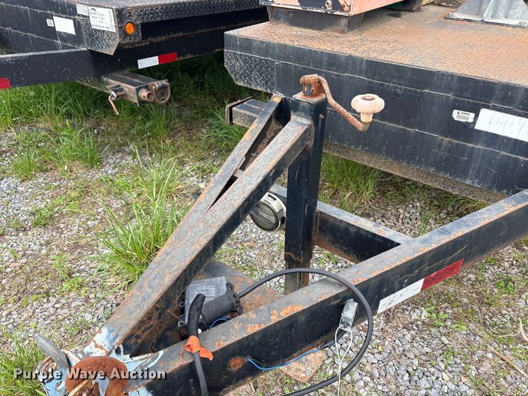 image for item FK2039 2012 Millertime 6X16 BU flatbed trailer