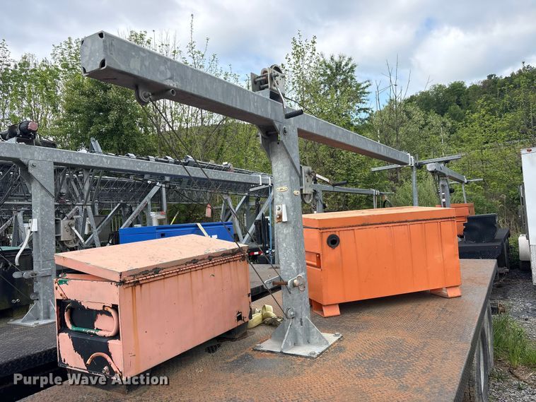 image for item FK2039 2012 Millertime 6X16 BU flatbed trailer