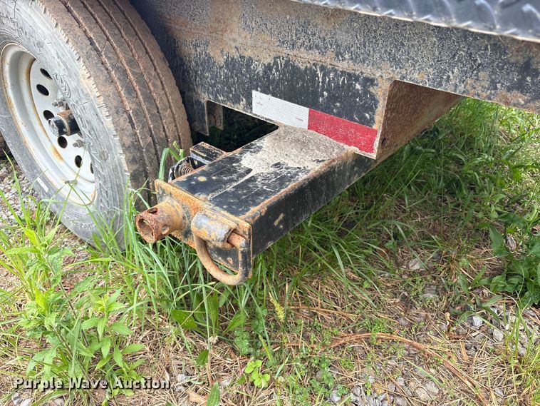image for item FK2039 2012 Millertime 6X16 BU flatbed trailer