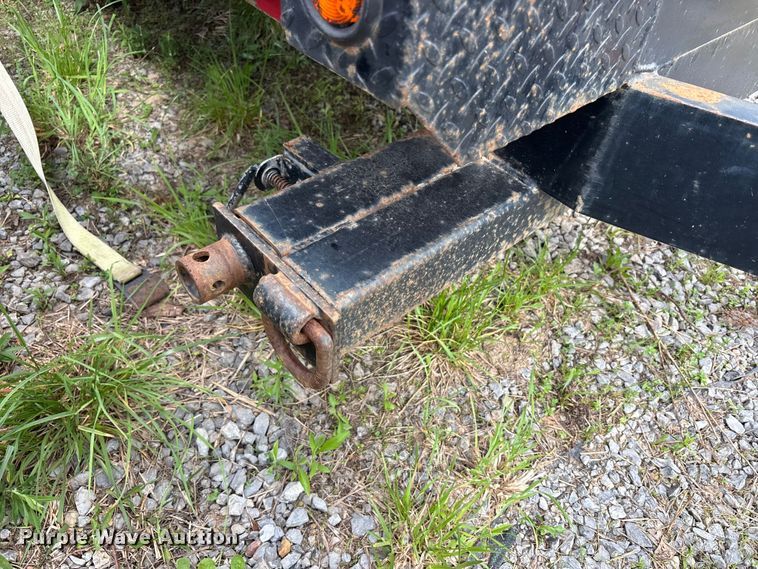 image for item FK2039 2012 Millertime 6X16 BU flatbed trailer