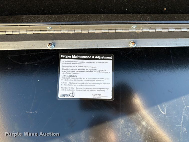 image for item FK3056 (3) Buyers toolboxes