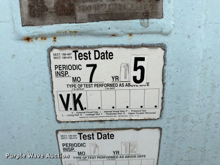 image for item FK3061 Trinity Industries, Inc. propane tank