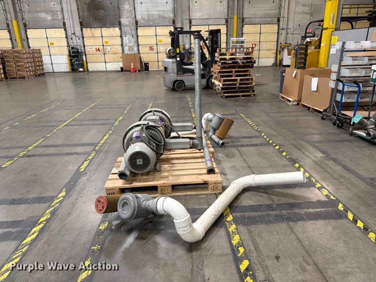 image for item FK3077 (2) Republic Blower System HRB1102 vacuum pumps