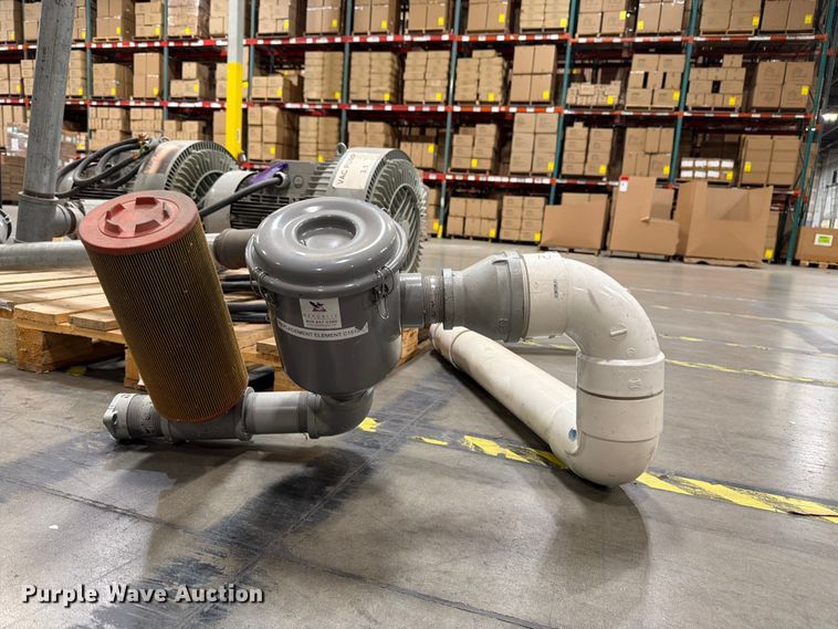 image for item FK3077 (2) Republic Blower System HRB1102 vacuum pumps