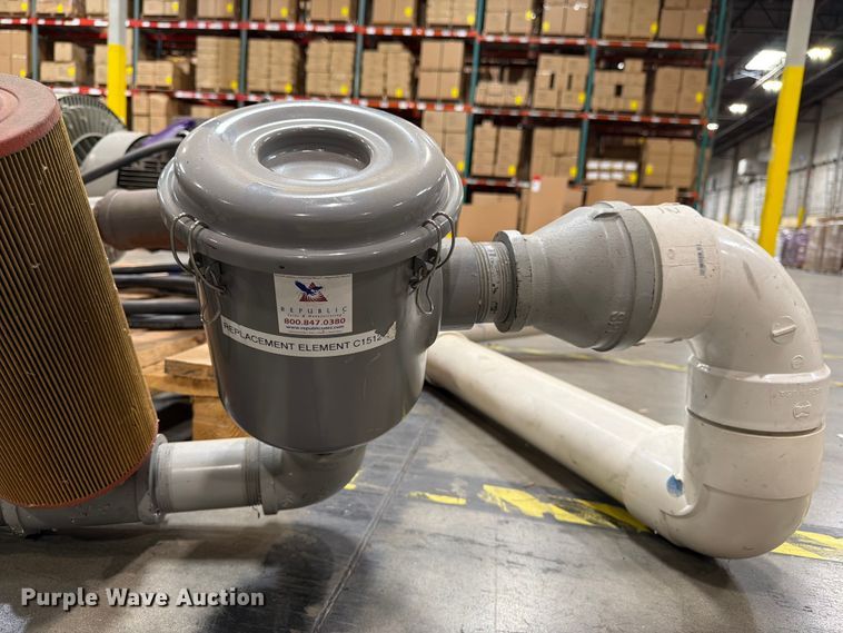 image for item FK3077 (2) Republic Blower System HRB1102 vacuum pumps