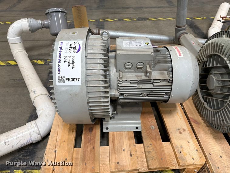 image for item FK3077 (2) Republic Blower System HRB1102 vacuum pumps