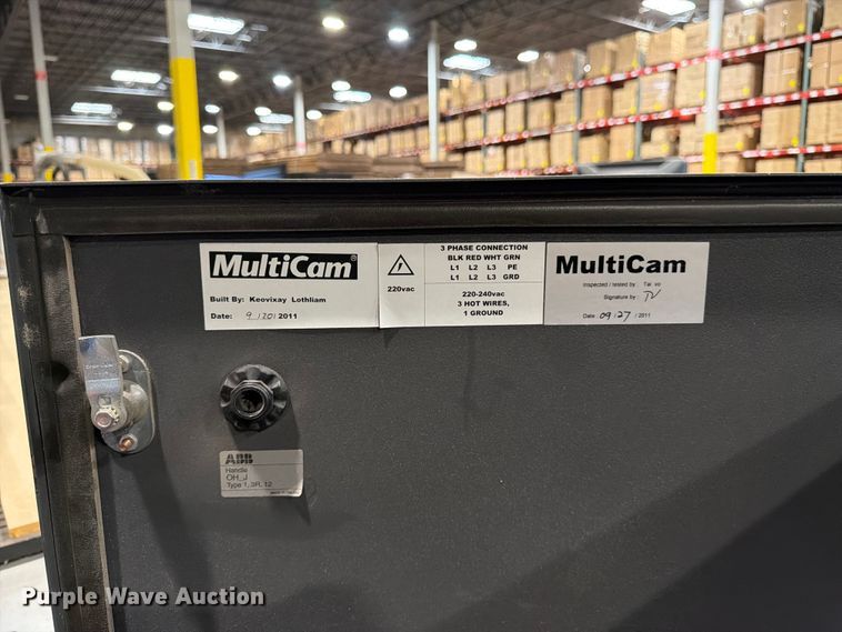 image for item FK3078 2011 MultiCam CNC machine