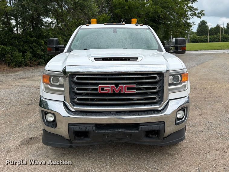 image for item FK3096 2017 GMC Sierra 3500HD Ext. Cab flatbed pickup truck