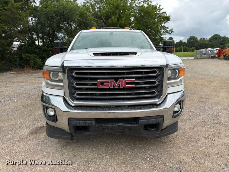 image for item FK3096 2017 GMC Sierra 3500HD Ext. Cab flatbed pickup truck
