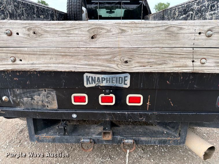 image for item FK3096 2017 GMC Sierra 3500HD Ext. Cab flatbed pickup truck