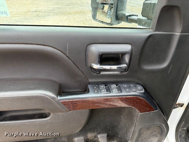 image for item FK3096 2017 GMC Sierra 3500HD Ext. Cab flatbed pickup truck
