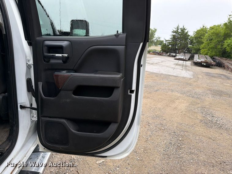 image for item FK3096 2017 GMC Sierra 3500HD Ext. Cab flatbed pickup truck