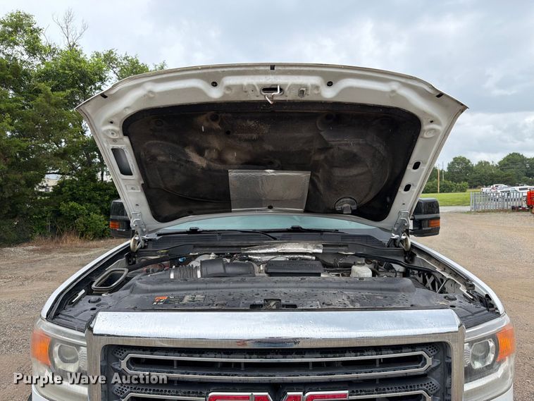 image for item FK3096 2017 GMC Sierra 3500HD Ext. Cab flatbed pickup truck