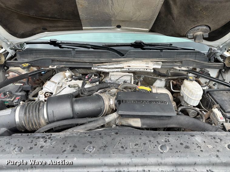 image for item FK3096 2017 GMC Sierra 3500HD Ext. Cab flatbed pickup truck