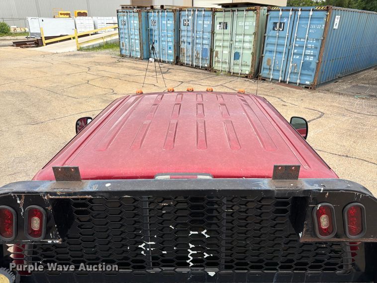 image for item FK3102 2001 Ford F350 Super Duty Crew Cab flatbed pickup truck