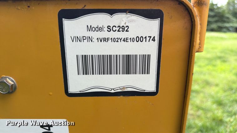 image for item FK3104 2014 Vermeer SC292 stump grinder