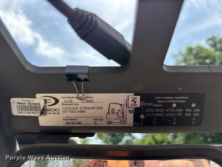 image for item FK3107 Crown FC4510-50 forklift