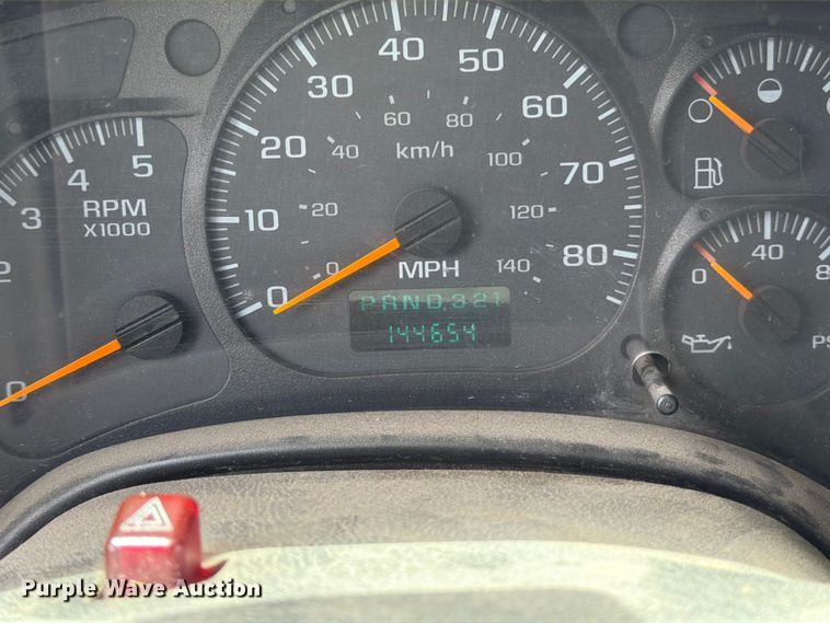 image for item FK4502 2007 GMC C5500 dump flatbed truck