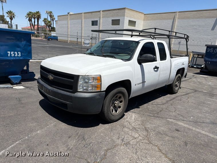 image for item FK4536 2007 Chevrolet Silverado 1500 Ext. Cab pickup truck