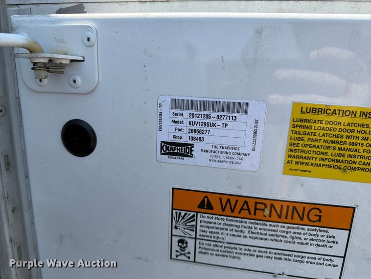 image for item FM7556 2014 Ford E350 Super Duty utility van