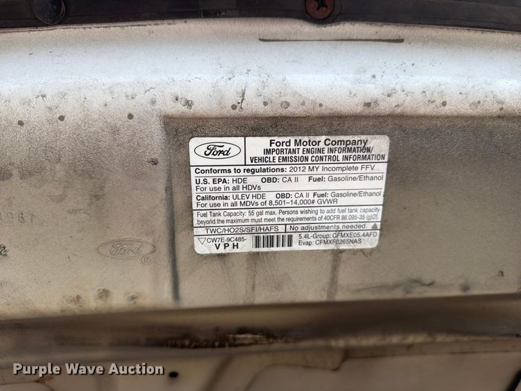 image for item FM7557 2012 Ford E350 Super Duty utility van