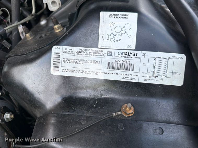 image for item FM7561 1999 Chevrolet Camaro SS convertible
