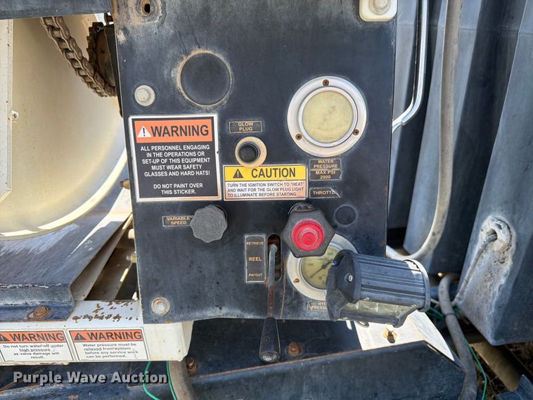 image for item FM7563 Sewer Equipment Co. of America sewer jetter trailer