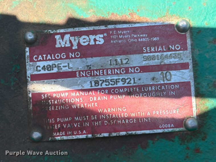 image for item FM7563 Sewer Equipment Co. of America sewer jetter trailer