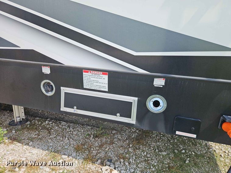 image for item FN5717 2021 Keystone Raptor 429 toy hauler camper