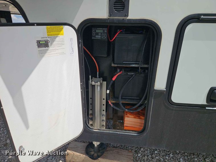 image for item FN5717 2021 Keystone Raptor 429 toy hauler camper