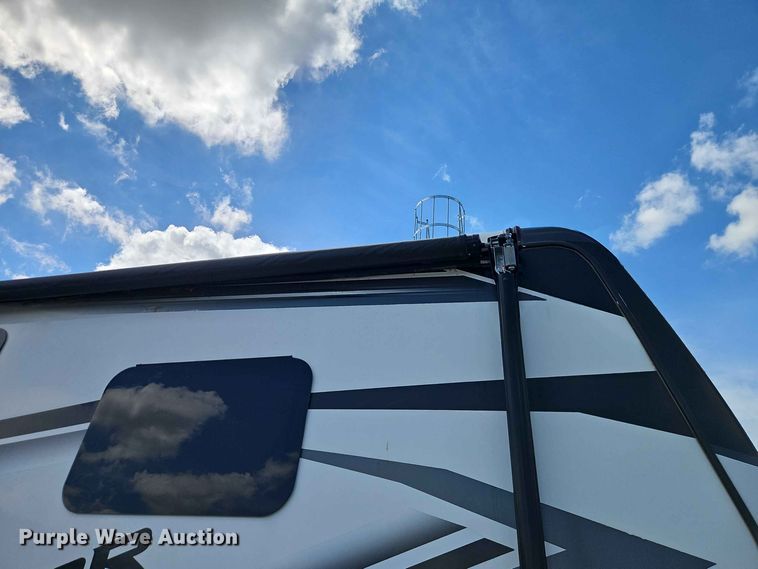 image for item FN5717 2021 Keystone Raptor 429 toy hauler camper