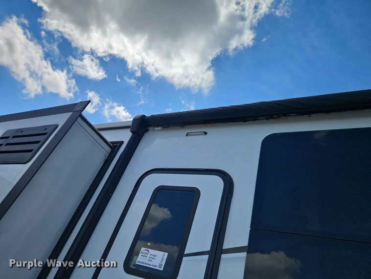 image for item FN5717 2021 Keystone Raptor 429 toy hauler camper