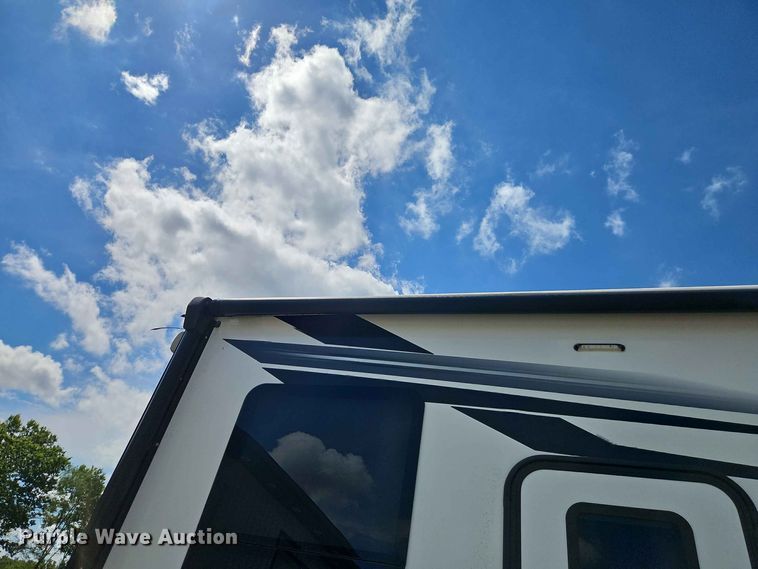 image for item FN5717 2021 Keystone Raptor 429 toy hauler camper