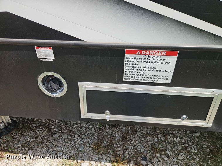 image for item FN5717 2021 Keystone Raptor 429 toy hauler camper