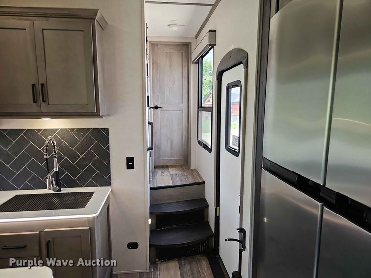 image for item FN5717 2021 Keystone Raptor 429 toy hauler camper
